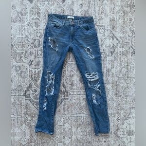 Distressed jeans from Forever 21